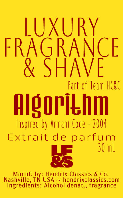 Armani Code-2004-(Insp by); Algorithm